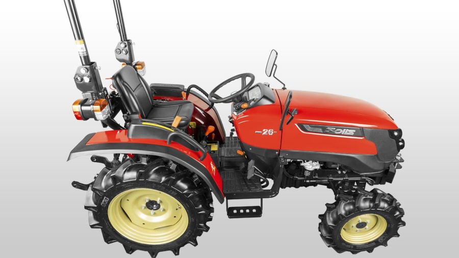 Минитрактор Solis-Gold | Солис-Голд 26 Mit 4x4 6+2 Radial agri 6,5/80-12 / 280/70 R-18 (с ПСМ)