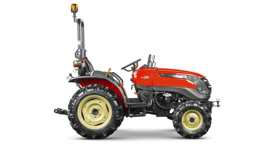 Минитрактор Solis-Gold | Солис-Голд 26 Mit 4x4 6+2 Radial agri 6,5/80-12 / 280/70 R-18 (с ПСМ)